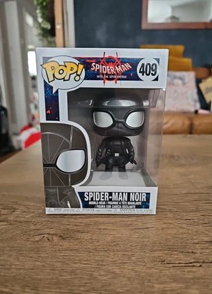 Pop! Spider-Man into the Spiderverse, Spider-Man Noir 409, brand: Funko Pop, condition: Very good, £8.00, £9.10 includes Buyer Protection