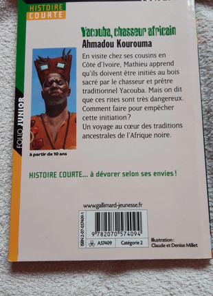 Livre Yacouba chasseur africain Vinted