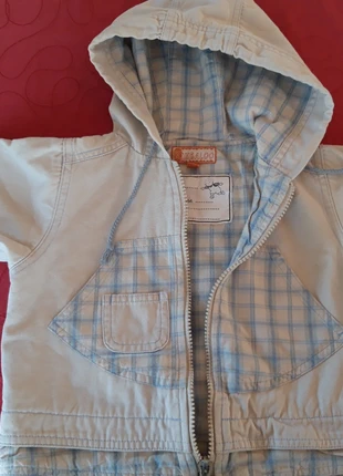 Veste demi-saison garçon , merk: Kimbaloo, staat: Heel goed, maat: 9-12 maanden / 74 cm, € 1,00, € 1,75 inclusief Kopersbescherming