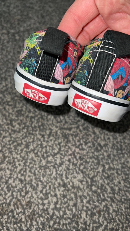 Boys superhero sale vans