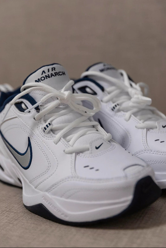nike air monarch IV mens athletic running shoes sneakers white Vinted