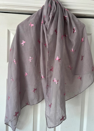 Ladies scarf - Unicorns, condition: Very good, £3.00, £3.85 includes Buyer Protection