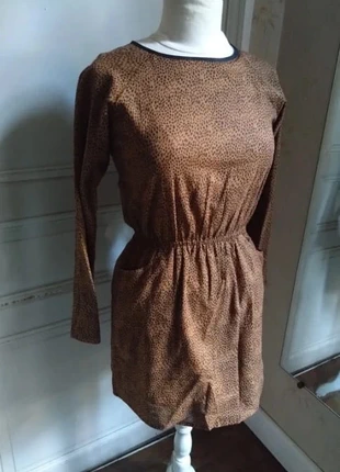 Robe courte Juju S’Amuse Deluxe XS/34 imprimé léopard, cintrée & doublée, marque: juju s´amuse, état: Neuf sans étiquette, taille: XS / 34 / 6, 15,00 €, 16,45 € Protection acheteurs incluse