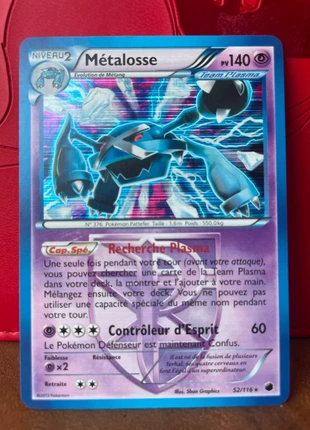 Metalosse 52/116 holo, brand: Pokémon, condition: Good, €3.00, €3.85 includes Buyer Protection