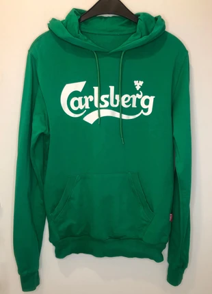 Sweat à capuche Carlsberg Vert - Taille L, marca: Carlsberg, estado: Muy bueno, tamaño: L, 12,00 €, 13,30 € Protección al comprador incluida