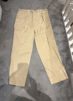 Men’s Thomas Burberry Cotton Trousers, brand: Thomas Burberry, condition: Very good, size: XXL, £10.00, £11.20 includes Buyer Protection