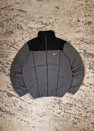 Nike Pull Vintage Windbreak Oversize overcoat Zip Sweat Coat Weiß Solo Swoosh TN Shox Trackjacket, merk: Nike, staat: Heel goed, maat: L, € 35,00, € 37,45 inclusief Kopersbescherming