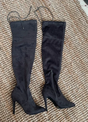 Primadonna Knee High Boots Dark Grey, marca: PrimaDonna, estado: Muy bueno, tamaño: 36, 49,00 €, 52,15 € Protección al comprador incluida