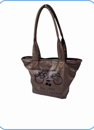Sac Cabas Le Temps des Cerises – Métallisé Marron, marca: Le Temps des Cerises, estado: Muy bueno, 12,50 €, 13,83 € Protección al comprador incluida