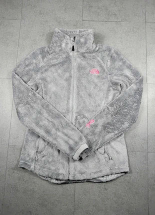 Polaire - Gris - Logo brodé rose - The north face - Full zip - Pilou pilou - Taille S - 47, brand: The North Face, condition: Very good, size: S / 36 / 8, €40.00, €42.70 includes Buyer Protection