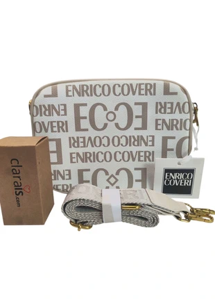Borsetta A Spalla Con Tracolla Coveri Bianca - Borsa Donna Bianca Coveri, brand: Enrico Coveri, condizioni: Nuovo con cartellino, €13.90, €15.30 include la Protezione acquisti Pro