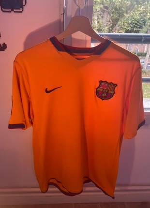 maillot vintage nike fc barcelone orange, merk: Nike, staat: Heel goed, maat: M, € 25,00, € 26,95 inclusief Kopersbescherming