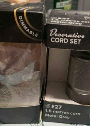 Set 1 lampes LED filament décoratives (E27,300lm, dimmable), brand: décoration led, condizioni: Ottime, €19.95, €21.65 include la Protezione acquisti