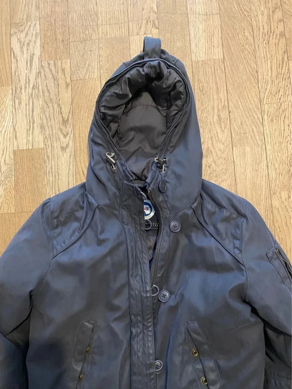Parka bleu marine taille S Napapijri - photo numéro 3