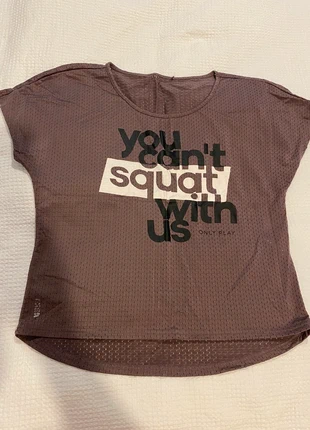 Motif T-shirt gym ladies, brand: We Are Replay, condition: Very good, size: M / UK 12-14, £4.00, £4.90 includes Buyer Protection
