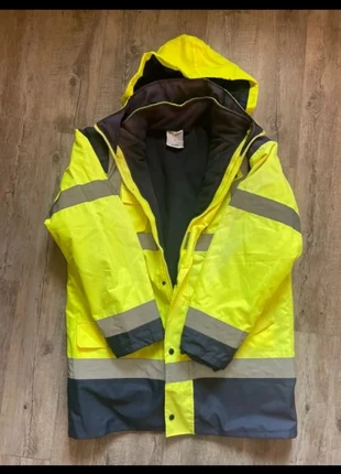Parka 4 en 1 haute visibilité et impérméable - Taille L - Très bon état, merk: Vetpro, staat: Heel goed, maat: L, € 35,00, € 37,45 inclusief Kopersbescherming