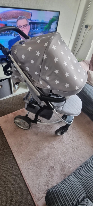 My babiie grey hot sale stars travel system