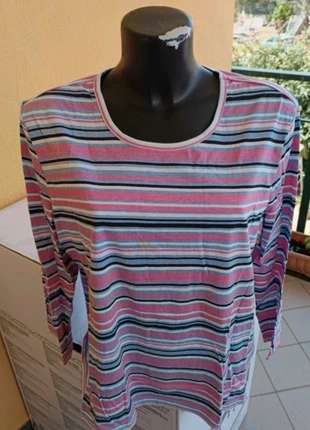 Maglia donna a righe, marke: Maglia, zustand: Sehr gut, größe: XXL / 44 / 16, 5,00 €, 5,95 € inklusive Vinted-Käuferschutz