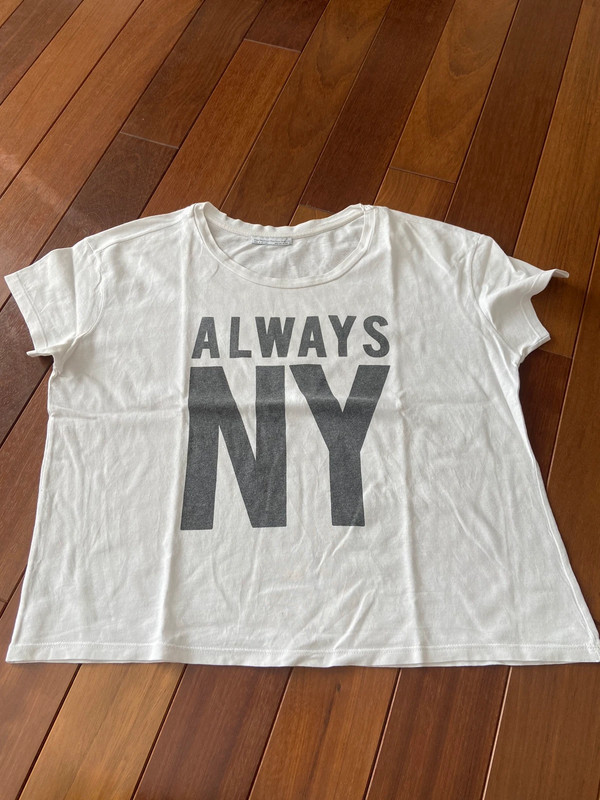 T-shirt Always NY - Zara Trafaluc 1
