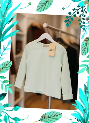 Pull Polaire Léger Automne/ Hiver Manches Longues Vert Clair 8 ans, marque: S&G, état: Neuf avec étiquette, taille: 8 ans / 128 cm, 6,90 €, 7,95 € Protection acheteurs incluse