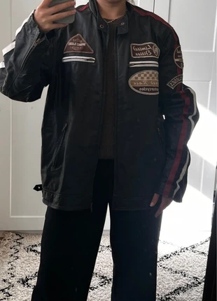 Vintage biker motor jacket leather, marque: Vintage Dressing, état: Bon état, taille: XXL / 44 / 16, 50,00 €, 53,20 € Protection acheteurs incluse