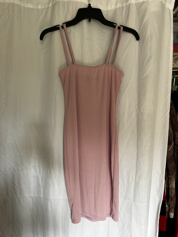 pink nastygal mini dress 1
