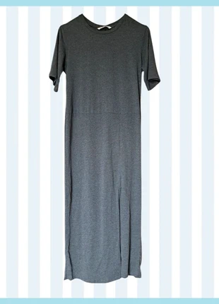 Abito lungo grigio scuro leggero M IT 42 EU 38 | Brand Stradivarius,, marke: Stradivarius, zustand: Sehr gut, größe: M / 38 / 10, 10,00 €, 11,20 € inklusive Vinted-Käuferschutz