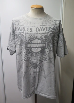 Vintage Harley Davidson Kanes Kelowna Canada Crew Neck T-Shirt XL 46-48 Euro 56-58 - Grey, brand: Harley Davidson, condition: Very good, size: XL, £29.99, £32.19 includes Buyer Protection