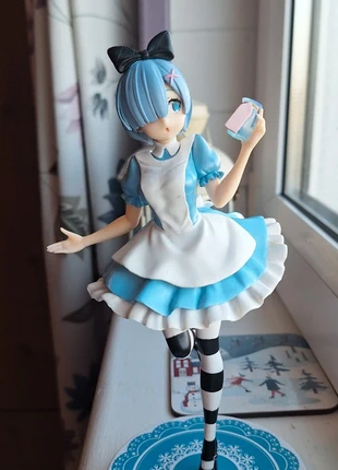 Re Zero Anime Rem Maid Wonderland Figure, brand: FuRyu, condition: Good, size: Preemie, up to 44cm, €30.00, €32.20 includes Buyer Protection