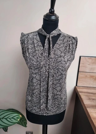 Joli haut sans manches Morgan imprimé animal, merk: Morgan, staat: Heel goed, maat: S / 36 / 8, € 7,50, € 8,58 inclusief Kopersbescherming Pro