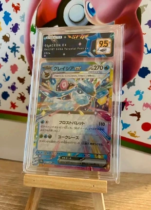 Girvali glaceon sfg 9.5 041/187, marke: Pokémon, zustand: Neu, mit Etikett, 19,90 €, 21,60 € inklusive Vinted-Käuferschutz