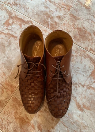 Stivaletti intrecciati cuoio, marque: Daniele Lepori, état: Très bon état, taille: 39, 75,00 €, 79,45 € Protection acheteurs incluse