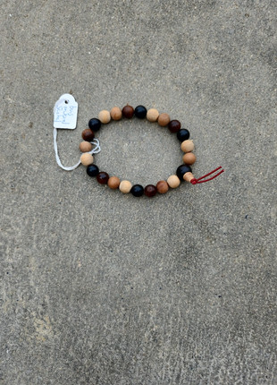 Bracelet bois naturel santal 8mm élastique, brand: Naturel, condizioni: Nuovo con cartellino, €2.90, €3.75 include la Protezione acquisti