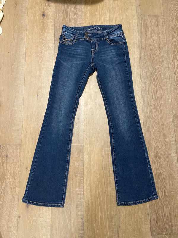 low rise bootcut jeans 2