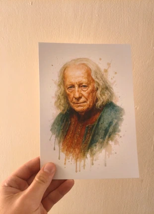 Gaius Watercolor Style Digital Print (A5) - Merlin, brand: Merlin, condition: New without tags, £3.50, £4.38 includes Buyer Protection