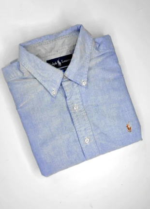 Chemise manche courte bleu clair Ralph Lauren classic fit logo brodé T.XL, marque: Ralph Lauren, état: Très bon état, taille: XL, 15,00 €, 16,45 € Protection acheteurs (Pro) incluse