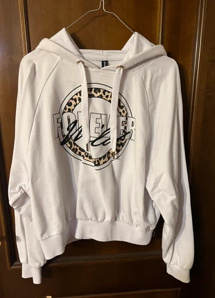 White Women Cropped Sweater - Letter, brand: Page One, condizioni: Ottime, taglia: S / IT 40 / EU 36, €6.00, €7.00 include la Protezione acquisti