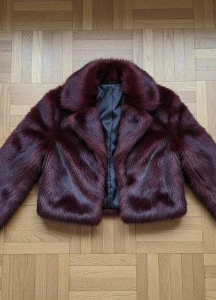 Veste femme fausse fourrure long manteau hiver à col revers boutonné, style décontracté chic, marque: Vintage Dressing, état: Très bon état, taille: S / 36 / 8, 44,99 €, 47,94 € Protection acheteurs incluse