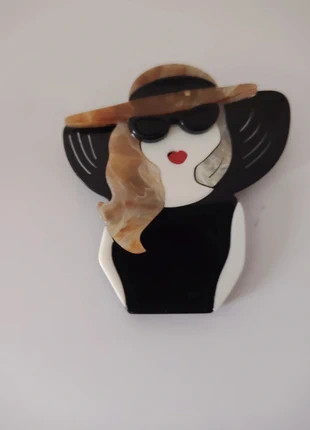 Broche, marque: Fashion Jewelry, état: Neuf sans étiquette, 4,90 €, 5,85 € Protection acheteurs incluse