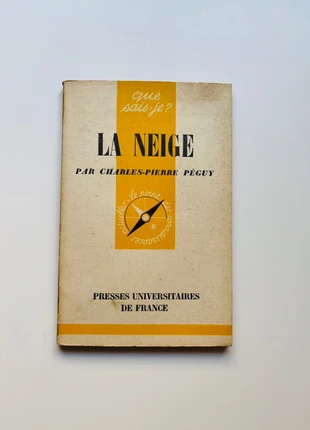 La neige de Charles-Pierre Péguy / 1952, staat: Heel goed, € 10,00, € 11,20 inclusief Kopersbescherming Pro