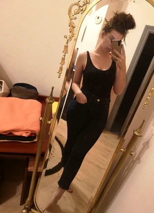 Jean brut taille haute Mango, brand: Mango, condition: Very good, size: S / 36 / 8, €9.00, €10.15 includes Buyer Protection