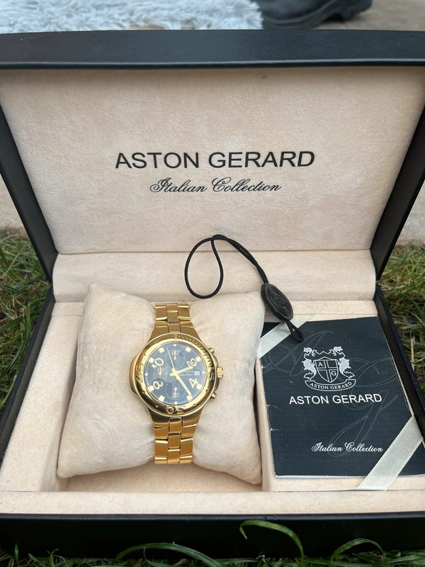 Aston gerard 2025 diamond watch