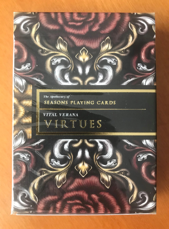 Verana Virtues Apothecary Seasons Playing Cards Deck - Nuovo - New 1