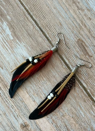 Boho-Inspired Handmade Earrings – Natural Look, Lightweight & Unique, marque: Custommade, état: Très bon état, 2,00 €, 2,80 € Protection acheteurs incluse