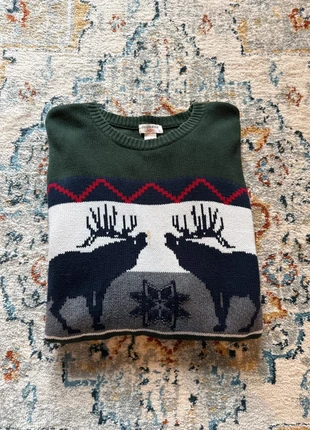 Dockers Vintage – Pull de Noël / Hiver Tricoté – Motif Élan/Cerf – Taille XXL, marque: Vintage Dressing, état: Très bon état, taille: XXL, 20,00 €, 21,70 € Protection acheteurs incluse
