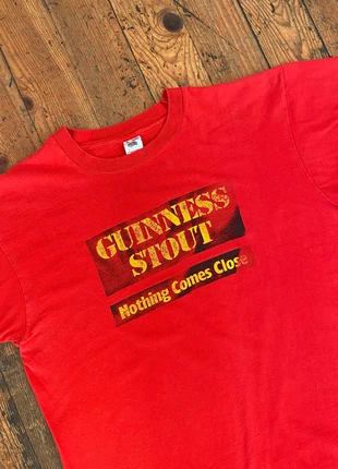Vintage 90s 'Guinness Stout' Made in USA T Shirt, marca: Vintage Dressing, estado: Muito bom, tamanho: XL, €15.00, €16.45 inclui Proteção do Comprador