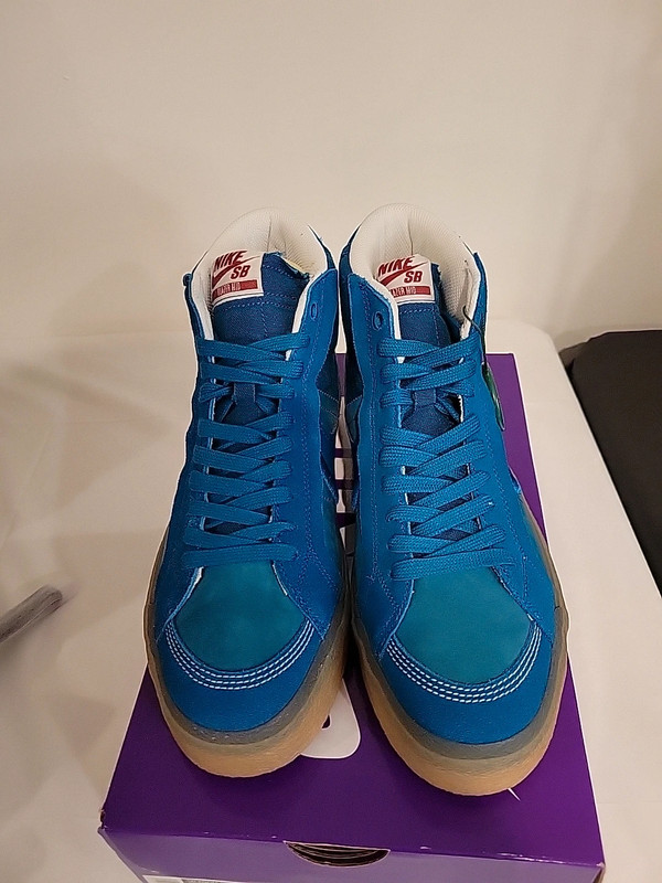 Size 9 - Nike Zoom Blazer Premium Plus SB Mid Teal Gum 1