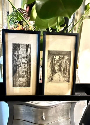 Stadszicht Schilderijtjes, merk: Vintage, staat: Veelgebruikt, € 25,00, € 26,95 inclusief Kopersbescherming