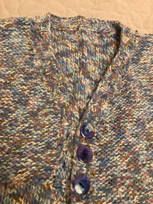 Sweter hand made z wełną 1