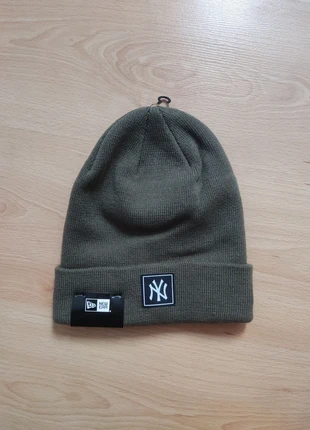 Bonnet New Era uni écusson noir NY Vert Kaki New York NYC neuf avec étiquette jamais porté, brand: New Era, condition: New with tags, size: One size, €19.90, €21.60 includes Buyer Protection Pro